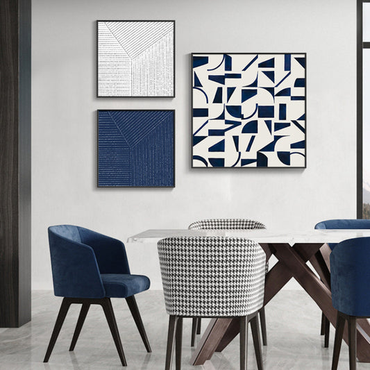 線與片 現代風格印刷方形掛畫