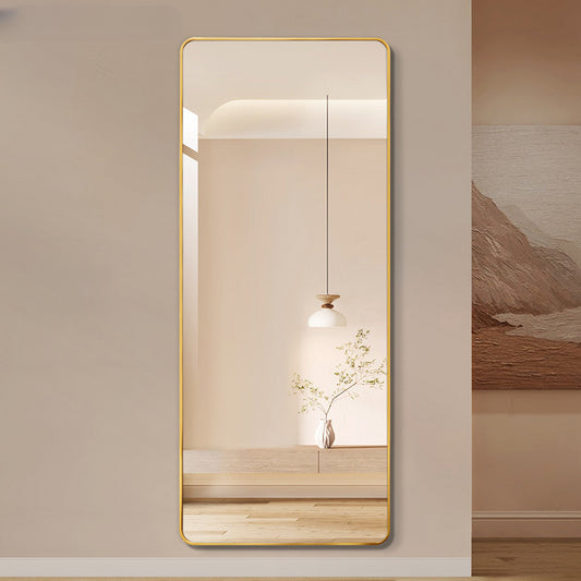 鋁框方型圓角全身落地鏡