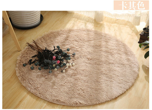 【尺寸訂製】絲毛短毛2.5cm 圓形/方型地毯