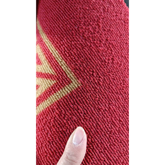 【按圖印製】圈絨滌綸印花PVC防滑底背｜去沙防滑｜商業門墊訂製