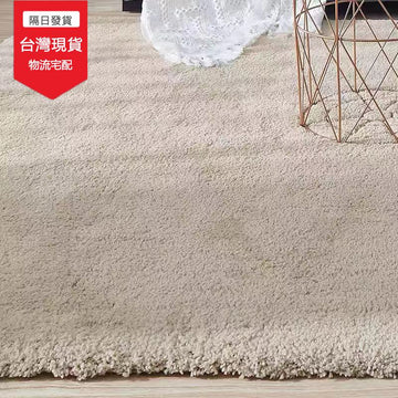現貨 純色厚絨高密簇絨地毯 駝色200*300cm