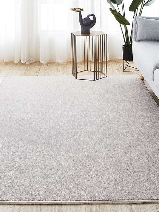 純色 緊密絨面機織地毯 方型/圓形