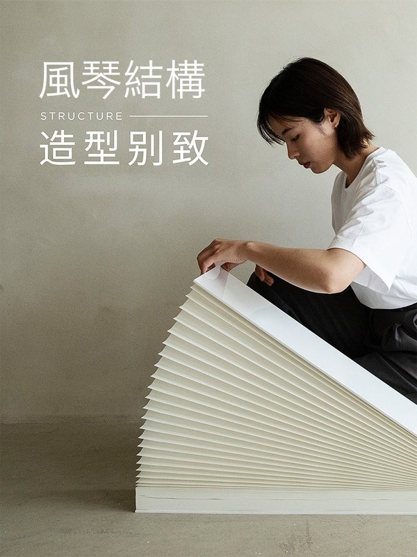 摺紙家居推薦!超美風琴造型紙扇家居擺飾