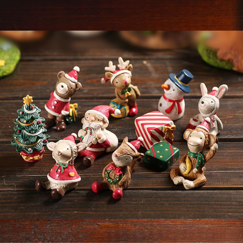zakka雜貨風 聖誕佈置桌面擺件