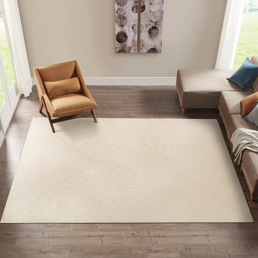 編織系列 棉紗手工純色地毯 圓形/橢圓形/方型